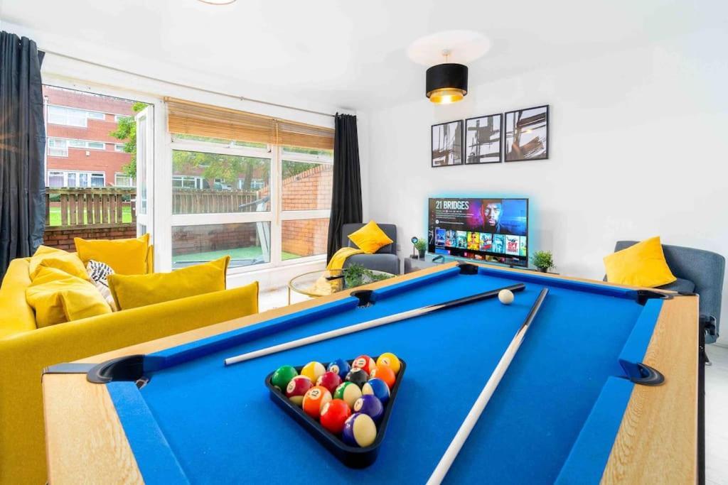 ✪Central✪6Bed✪ Parking✪Pool Table✪Private Patio ✪ Birmingam Exterior foto